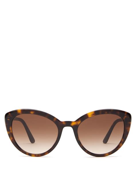 tortoiseshell prada glasses|Prada cat eye tortoiseshell sunglasses.